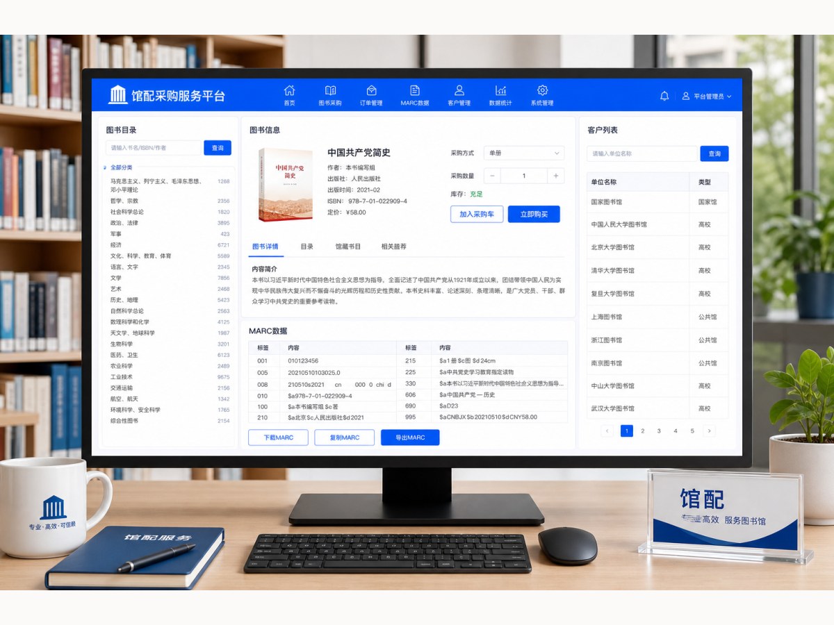 馆配(B2G 团购)