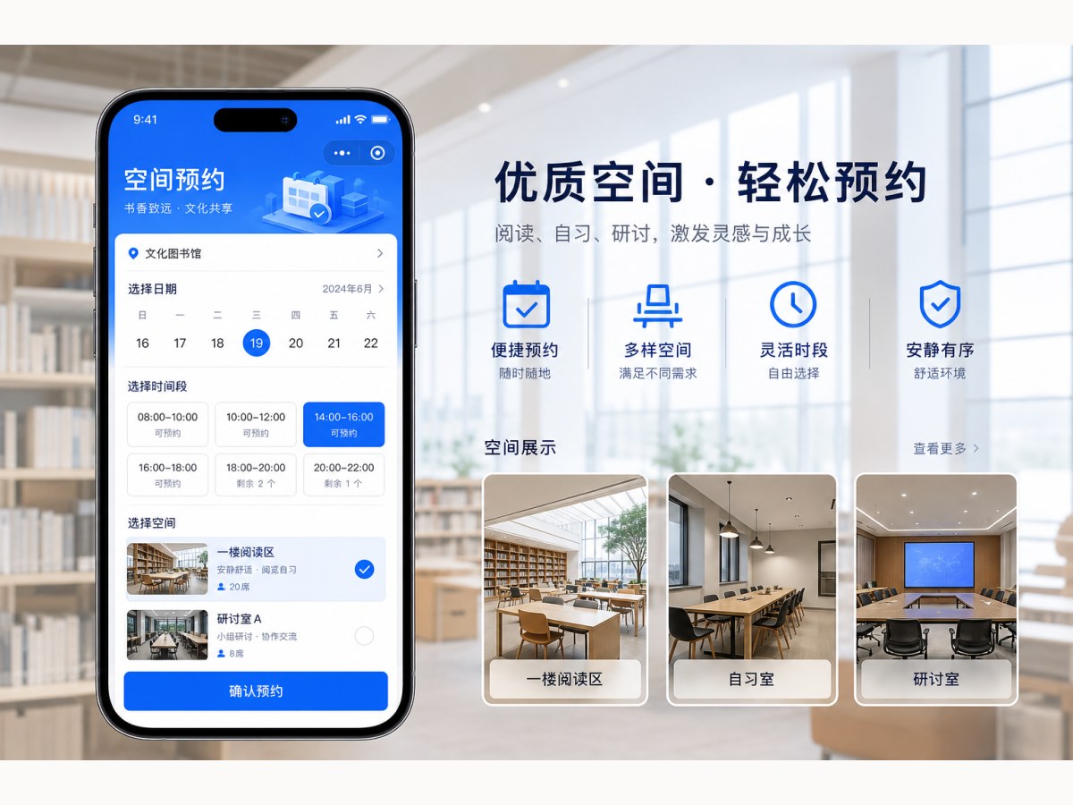 空间预约小程序